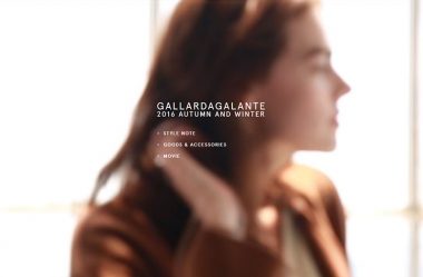 2016 AUTUMN AND WINTER | GALLARDAGALANTE
